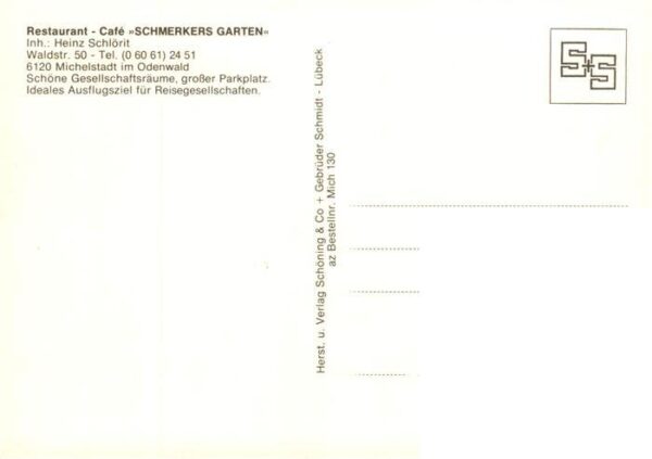 Michelstadt Restaurant Café Schmerkers Garten – Bild 2