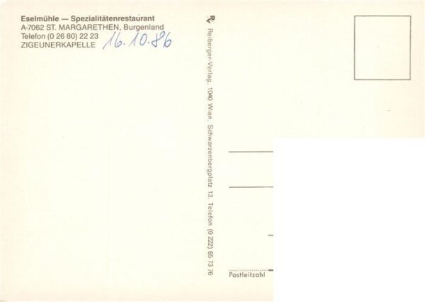 St Margarethen Burgenland AT Eselmuehle Spezialitaetenrestaurant – Bild 2