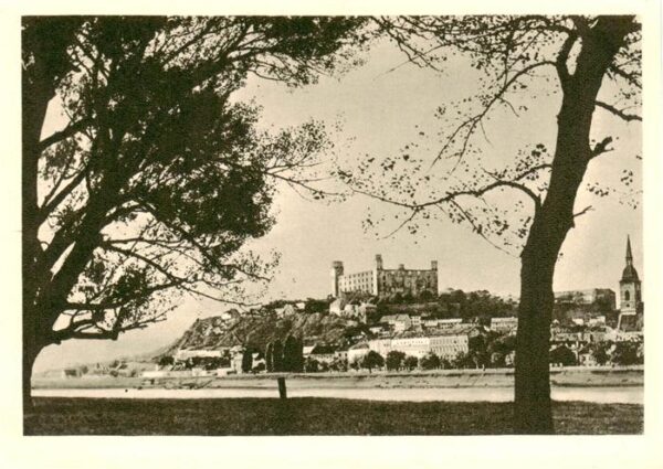 Pressburg Bratislava Pozsony Blick zur Stadt Serie Verlorene Heimat