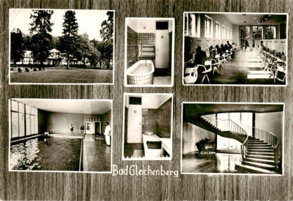 Bad Gleichenberg Steiermark AT Kurhaus Hallenbad Moorbad Gastraum Treppenaufgang