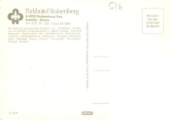 Stubenbergsee Stubenberg Steiermark AT Parkhotel Stubenberg Gastraeume Hallenbad – Bild 2