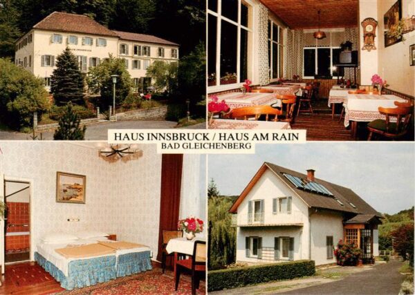 Bad Gleichenberg Steiermark AT Haus Innsbruck Haus am Rain Gaststube Zimmer