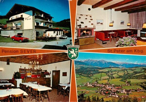 St Peter Kammerberg Pension Sever Gastraeume Fliegeraufnahme