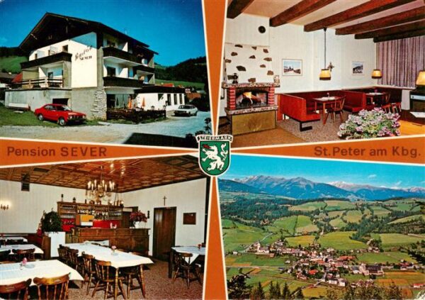 St Peter Kammerberg Pension Sever Gastraeume Fliegeraufnahme