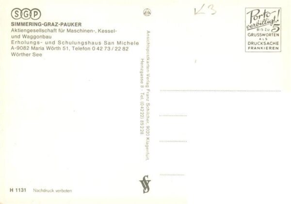 Maria Woerth Woerthersee Kaernten AT SGP Erholungs und Schulungshaus San Michele – Bild 2