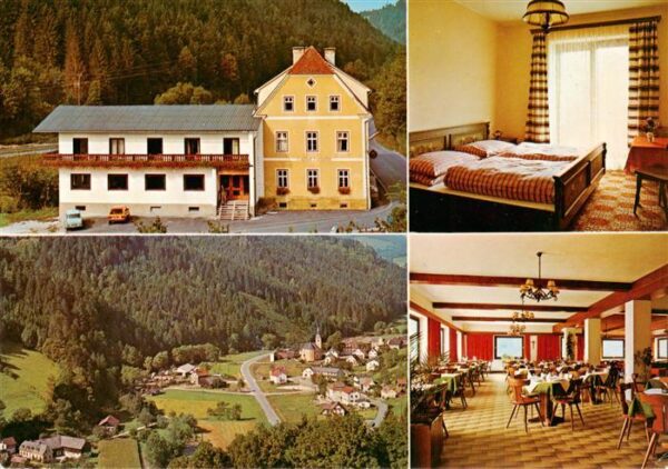 Moenichwald Steiermark AT Gasthof Pension Breineder Gastraum Zimmer Panorama