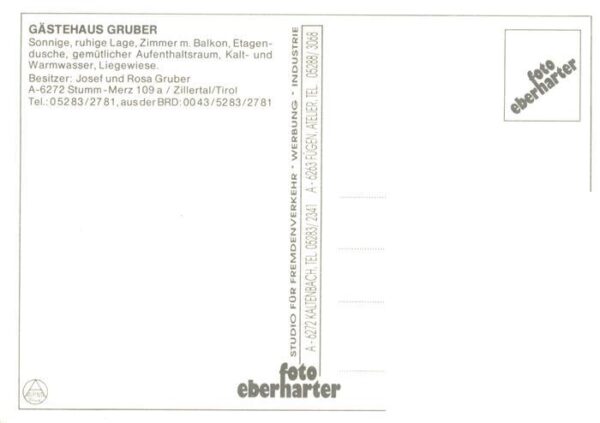 Stumm Zillertal AT Gaestehaus Gruber – Bild 2