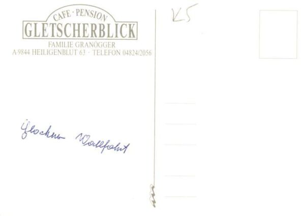 Heiligenblut Kaernten AT Cafe Pension Gletscherblick – Bild 2