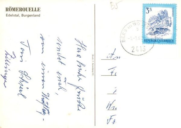 Edelstal Burgenland AT Roemerquelle Fliegeraufnahme – Bild 2