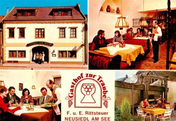 Neusiedl See Gasthof zur Traube Gastraeume