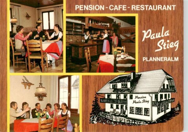Donnersbach Steiermark AT Pension Cafe Restaurant Paula Stieg Gastraeume Bar
