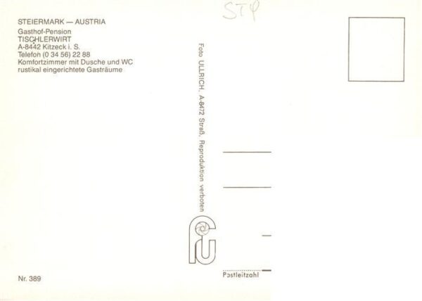 Kitzeck Sausal Gasthof Tischlerwirt Gastraum Freiterrasse Windrad – Bild 2
