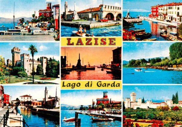 Lazise Lago di Garda IT Teilansichten