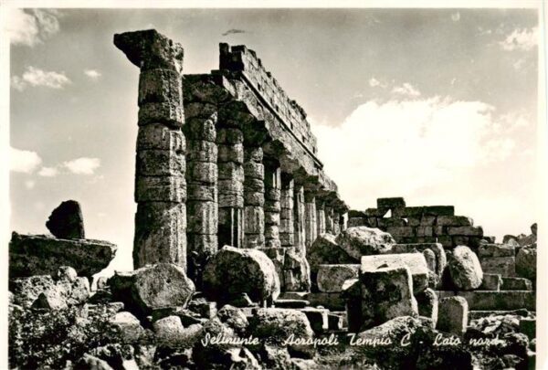 Selinunte Sicilia IT Acropoli Tempio C Lato nord