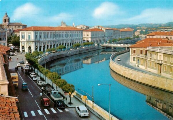Senigallia IT Portici Ercolani e Fiume Misa