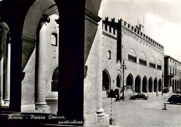 Rimini IT Piazza Cavour particolare