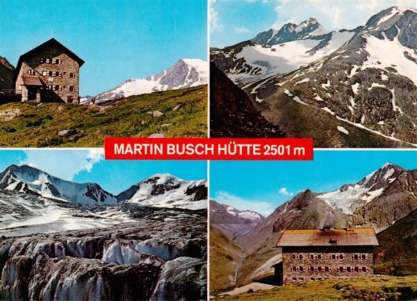 Martin-Busch-Huette 2501m oetztal Tirol AT Fineilspitze Similaun Hintere Schwaer
