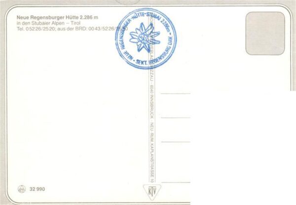 Regensburgerhuette 2286m Stubaital Tirol AT mit Habicht – Bild 2
