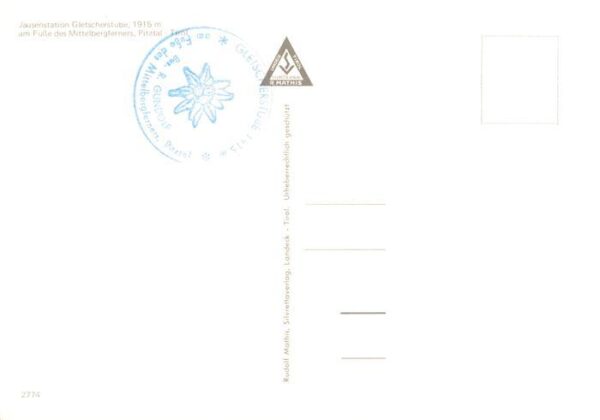 Mittelberg Pitztal Tirol Jausenstation Gletscherstube Gipfelkreuz Wasserfall Pan – Bild 2