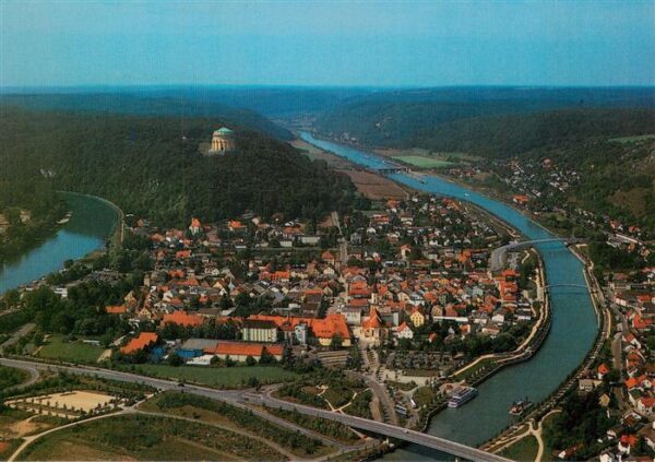 Kelheim Donau Fliegeraufnahme