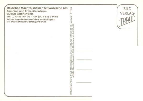 Laichingen Heidehof Machtolsheim Fliegeraufnahme – Bild 2