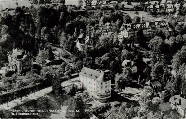 Freudenstadt Th Fliedner Haus Fliegeraufnahme