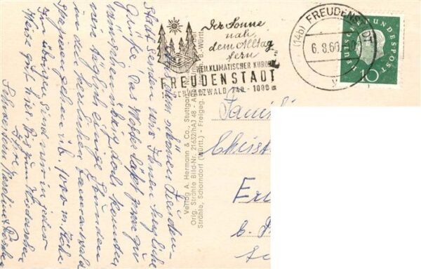 Freudenstadt Th Fliedner Haus Fliegeraufnahme – Bild 2
