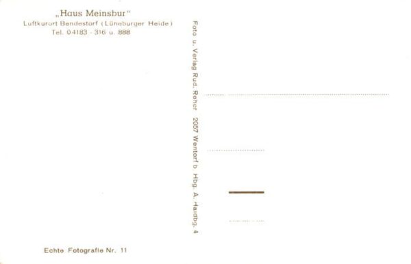 Bendestorf Haus Meinsbur – Bild 2