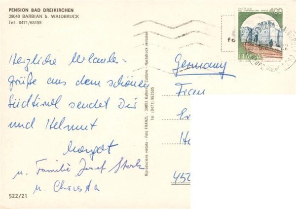 Barbian Barbiano Bolzano IT Pension Bad Dreikirchen – Bild 2