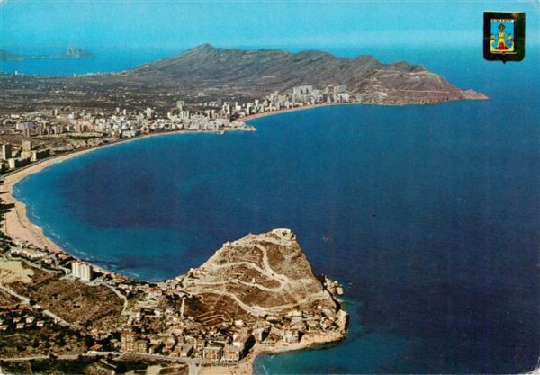 Benidorm ES Fliegeraufnahme