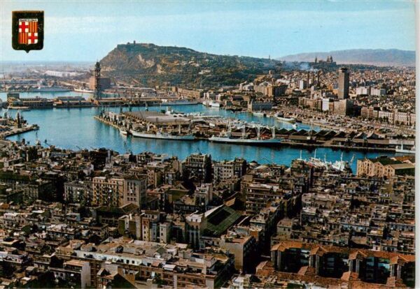 Barcelona Cataluna Port Vista aeria