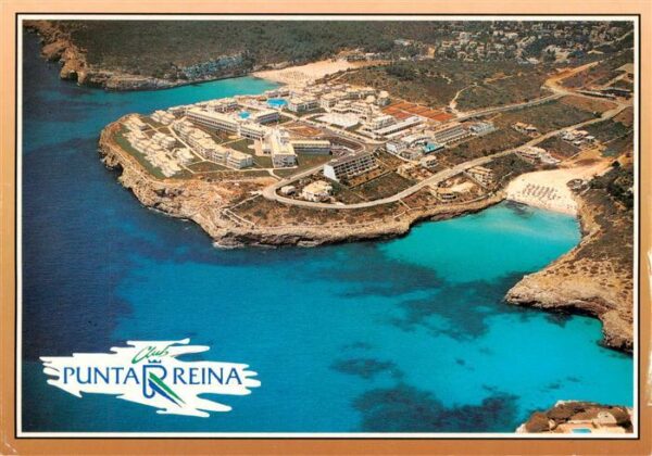Cala Mandia Manacor Mallorca ES Club Punta Reina Fliegeraufnahme