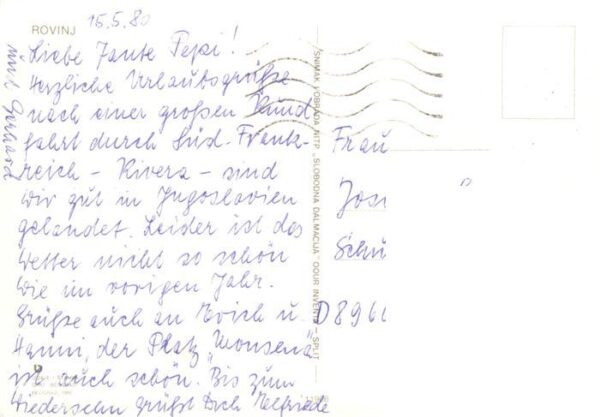 Rovinj Rovigno Istrien Croatia Fliegeraufnahme – Bild 2