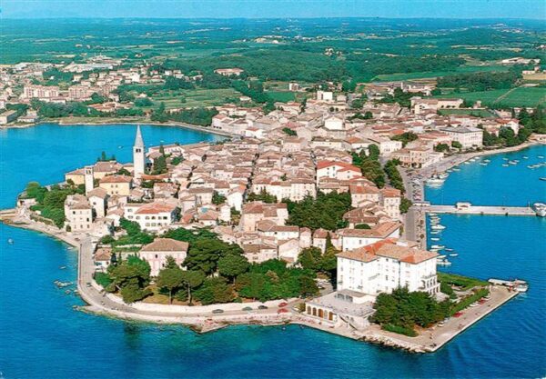 Porec Croatia Fliegeraufnahme