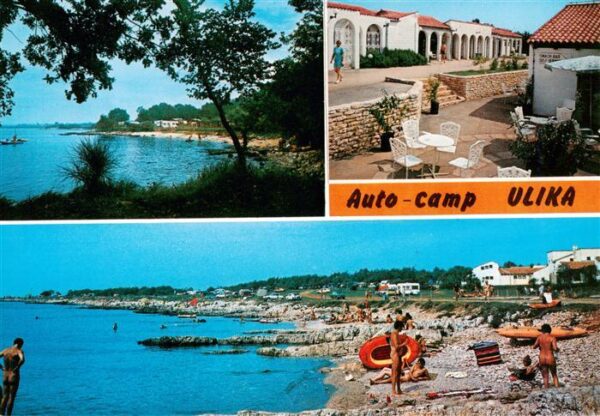 Ulika Porec Croatia Panorama Strand Auto Camp Ulika