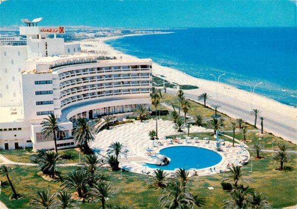 SOUssE  Tunesie Hotel El Hana Fliegeraufnahme