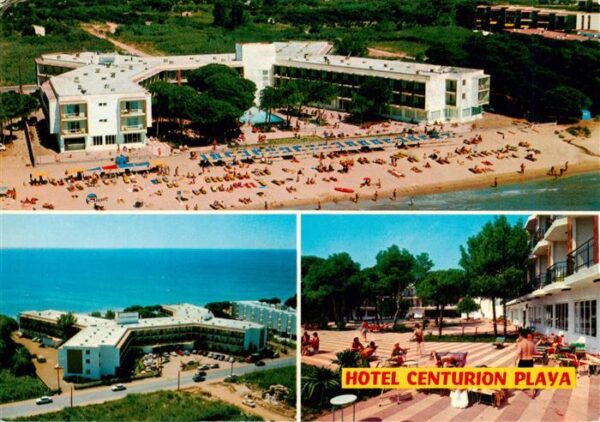 Cambrils Costa Dorada ES Fliegeraufnahmen Hotel Centurion Playa
