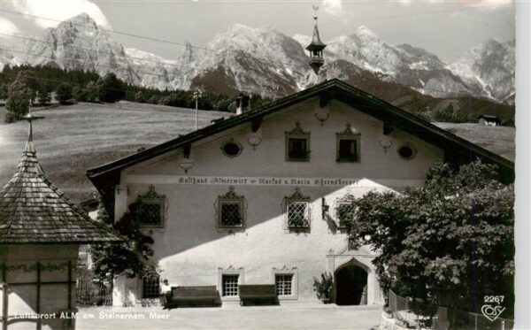 Alm Saalfelden am Steinernen Meer AT Gasthaus Almerwirt