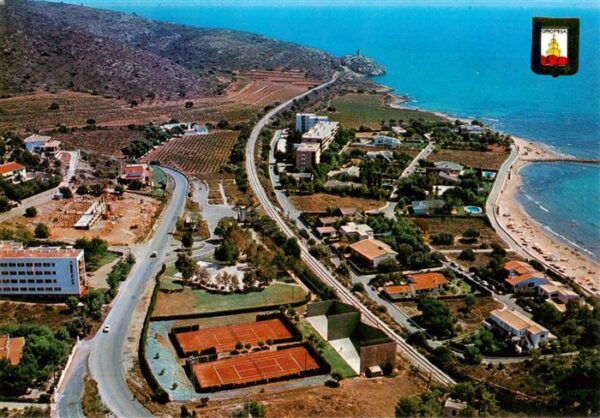 Oropesa -del-Mar ES Las Playetas Fliegeraufnahme