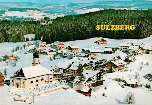 Sulzberg Vorarlberg AT Fliegeraufnahme