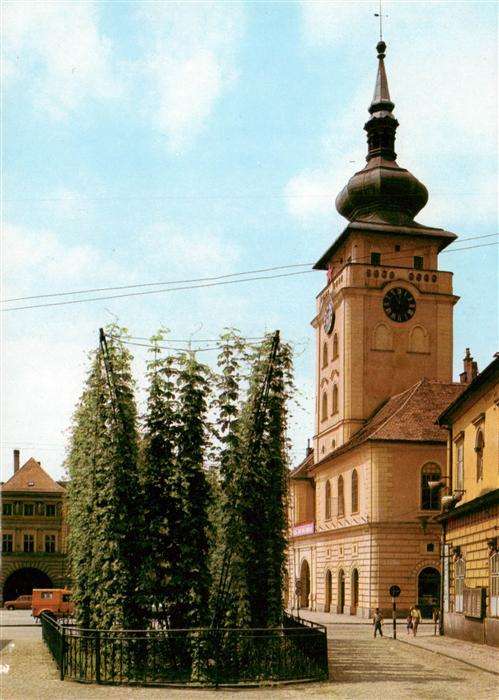 Zatec Saaz CZ Namesti Velke rijnove socialisticke revoluce