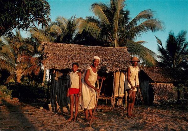 Antananarivo Tananarive Madagaskar Maison traditionelle cote est