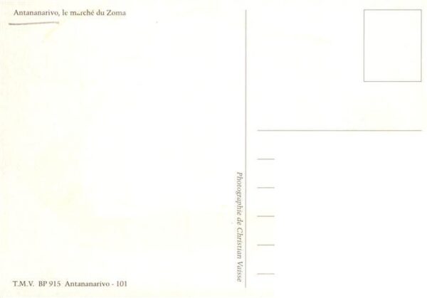 Antananarivo Tananarive Madagaskar Le marche du Zoma – Bild 2