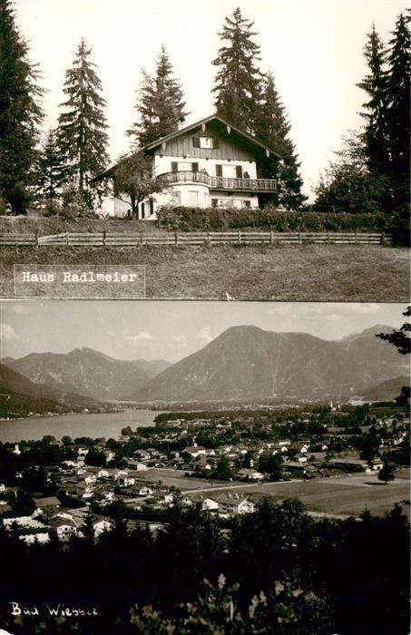 Bad Wiessee Tegernsee Haus Radlmeier Panorama
