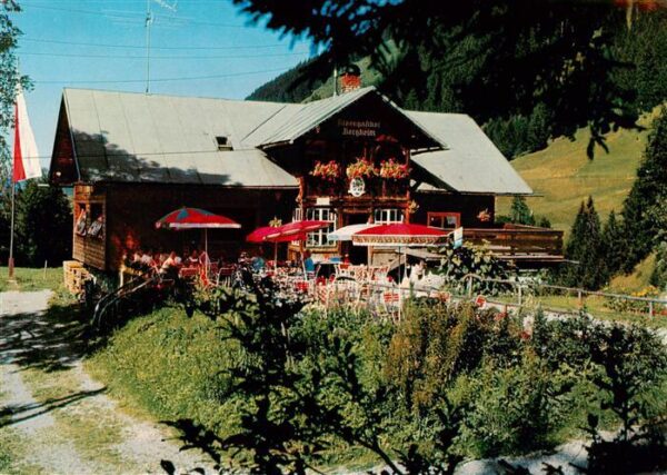 Mittelberg Kleinwalsertal AT Alpengasthof Bergheim