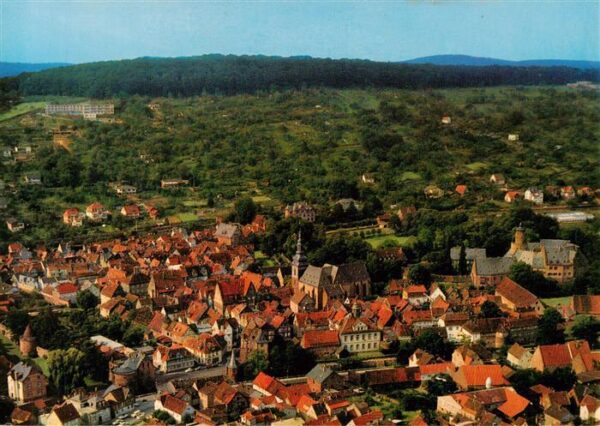 Buedingen Hessen Fliegeraufnahme