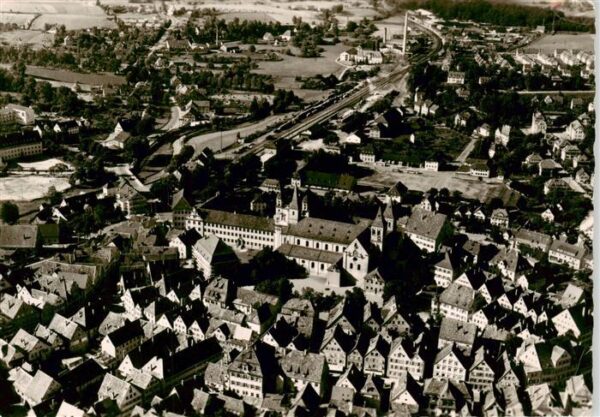Ellwangen Jagst Fliegeraufnahme