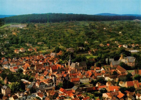 Buedingen Hessen Fliegeraufnahme