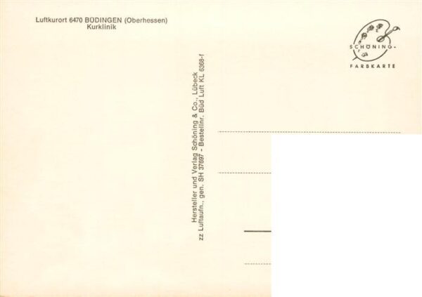 Buedingen Hessen Kurklinik Fliegeraufnahme – Bild 2