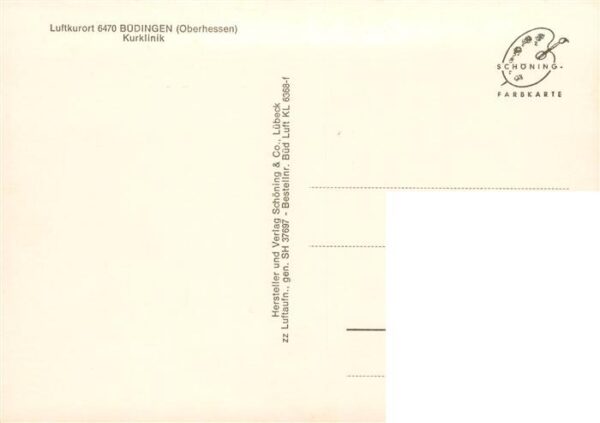 Buedingen Hessen Kurklinik Fliegeraufnahme – Bild 2